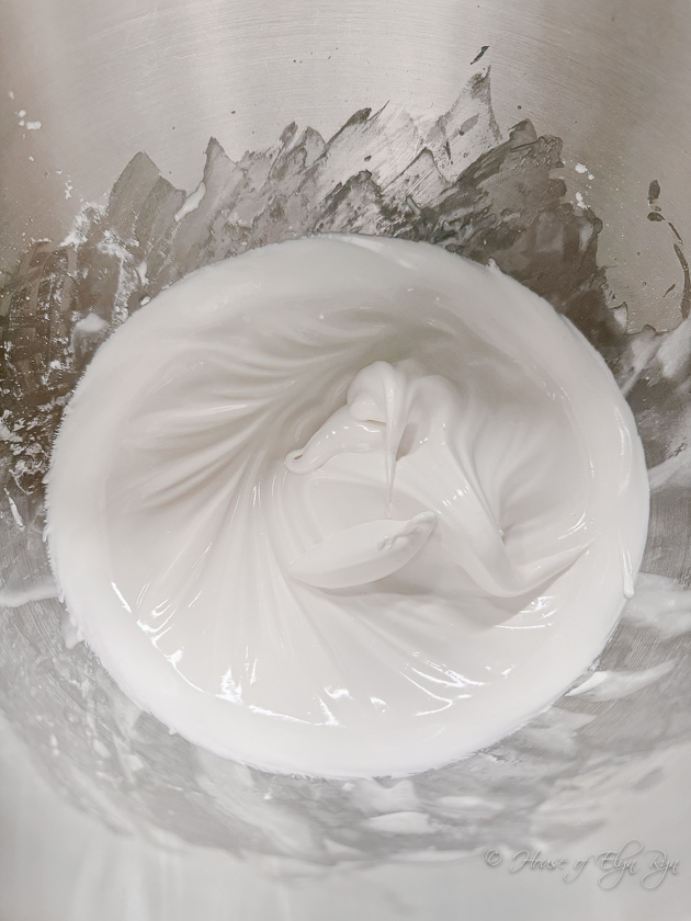 Determining when soft peaks form