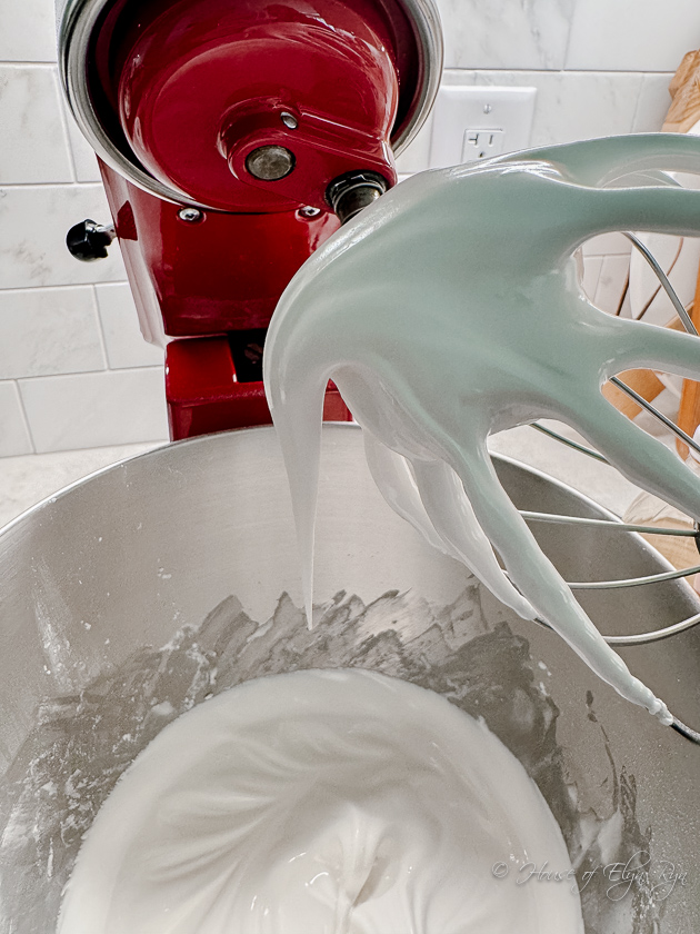 Determining when soft peaks form