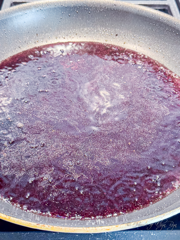 Deglazing the Pan for Beef Bourguignon