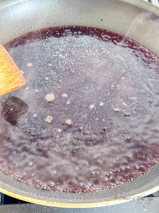 Deglazing the Pan for Beef Bourguignon