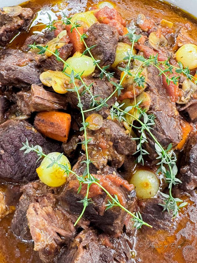 Beef Bourguignon