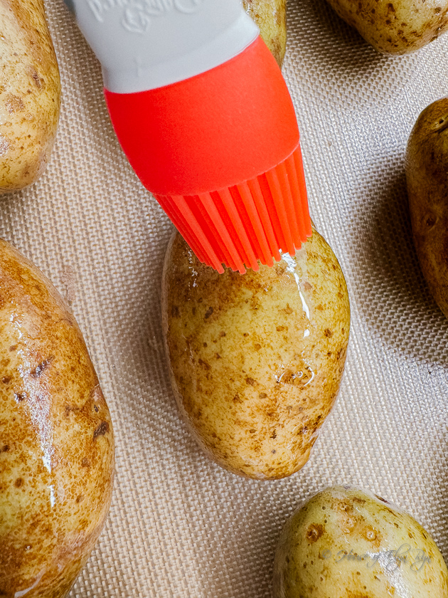 Salt-Crusted Baked Potatoes