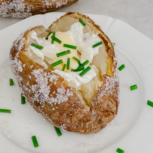 Salt-Crusted Baked Potatoes