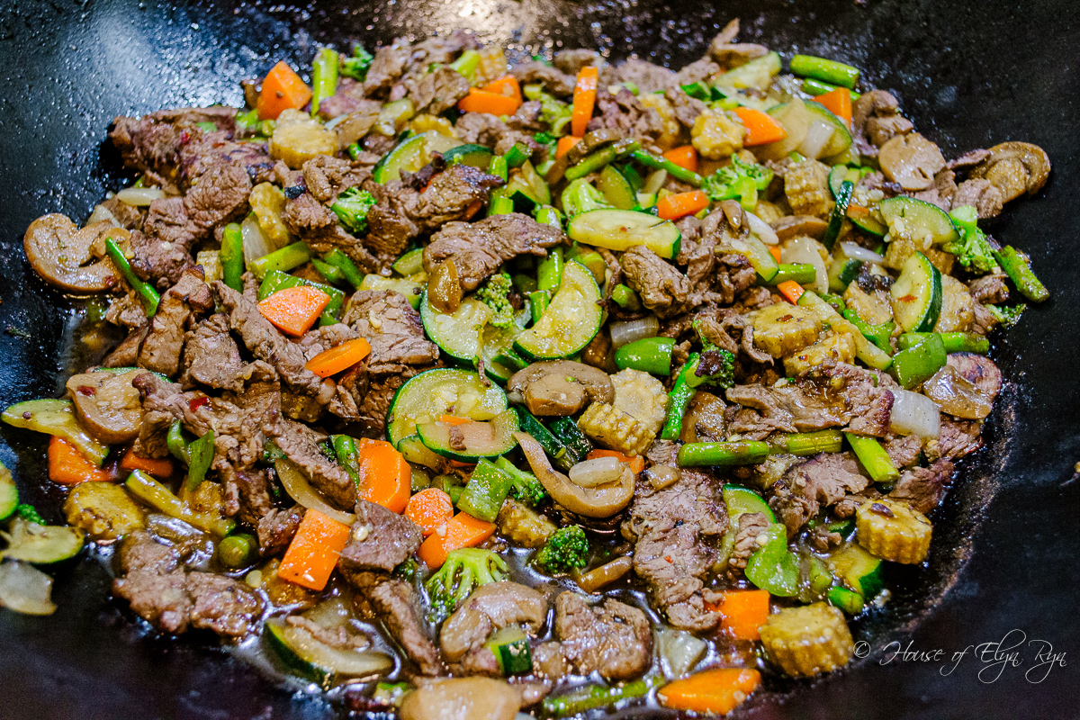 Beef with Garlic Sauce