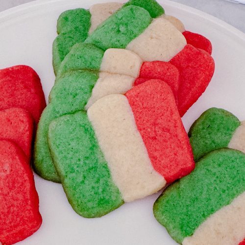 Italian Flag Cookies