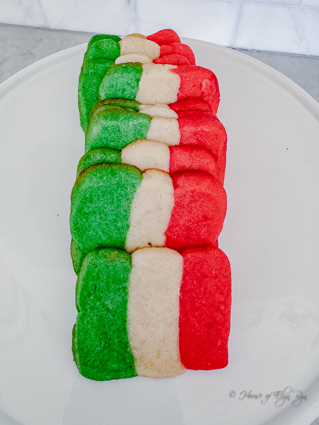 Italian Flag Cookies