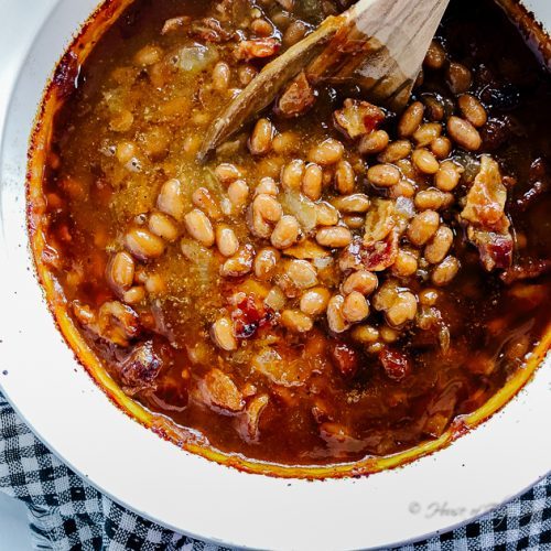 Baked Beans with Bacon