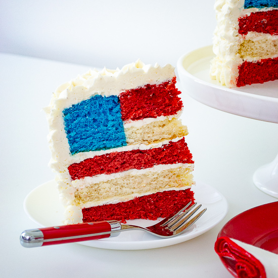 Flag Cake