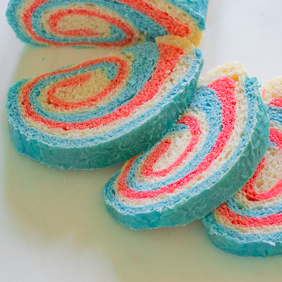 Red, White & Blue Bread