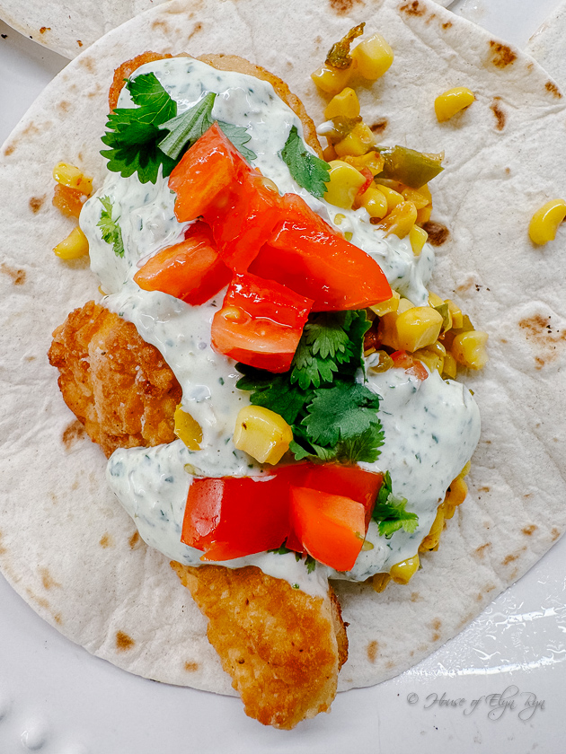 Crispy Chicken Tacos
