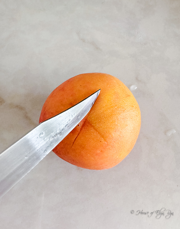 Lattice Top Peach Pie